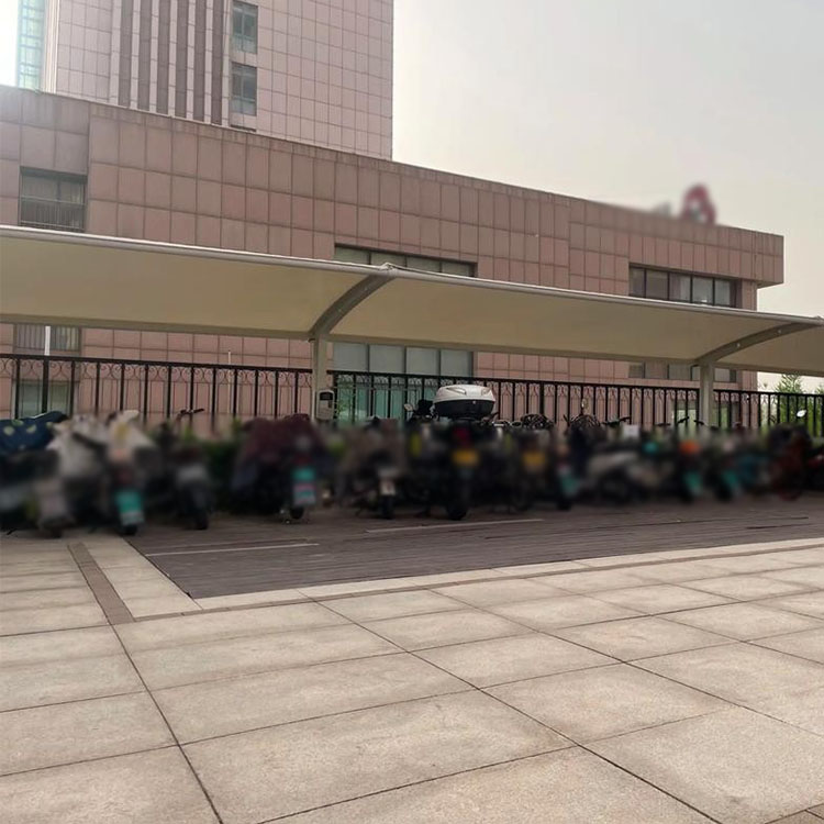 夏津县膜结构电动车棚